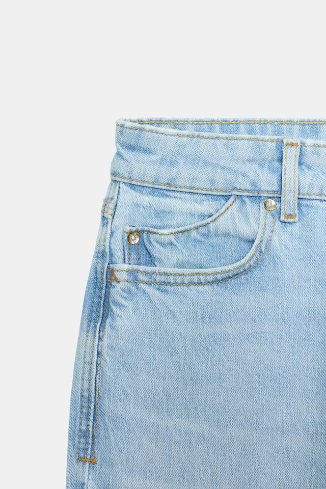 جينز Z1975 MOM FIT بخصر عالٍ – صورة 10