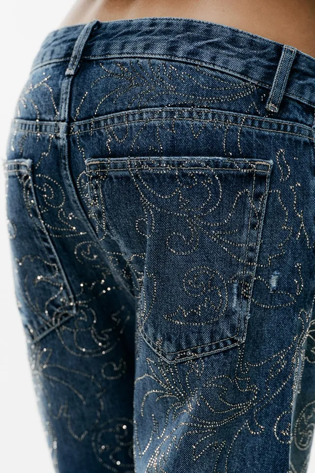 TR BAGGY MID-WAIST SHINY JEANS – image 8
