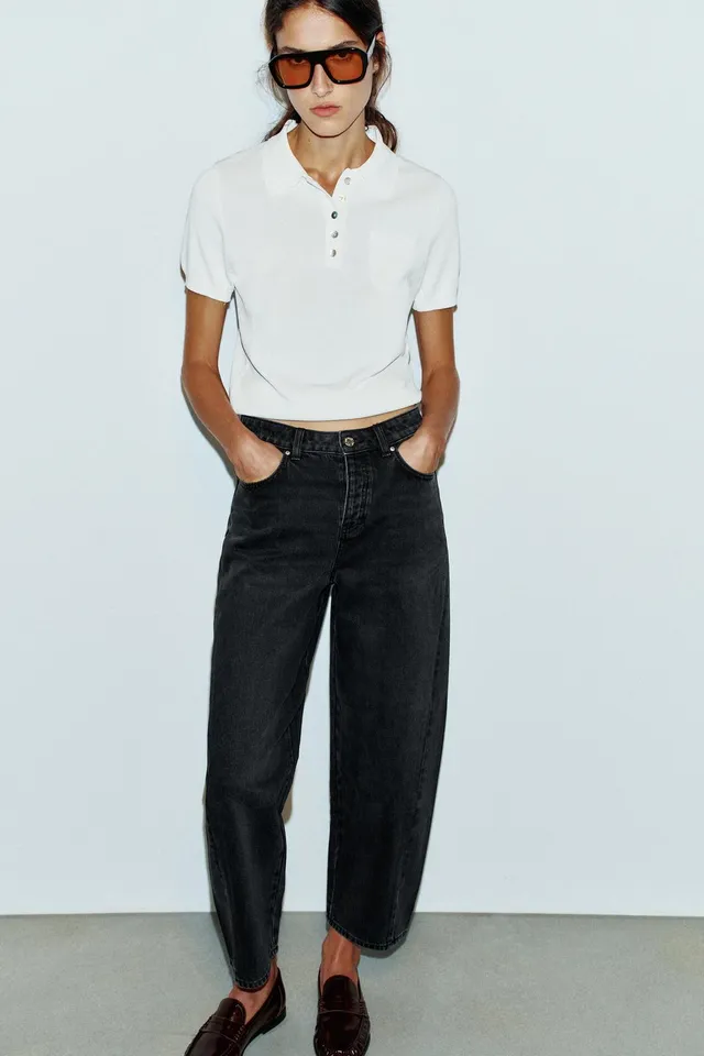 Z1975 HIGH-WAIST BARREL SEAMED JEANS – image 3