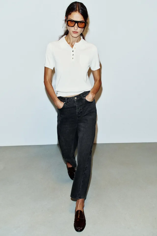 Z1975 HIGH-WAIST BARREL SEAMED JEANS – image 8