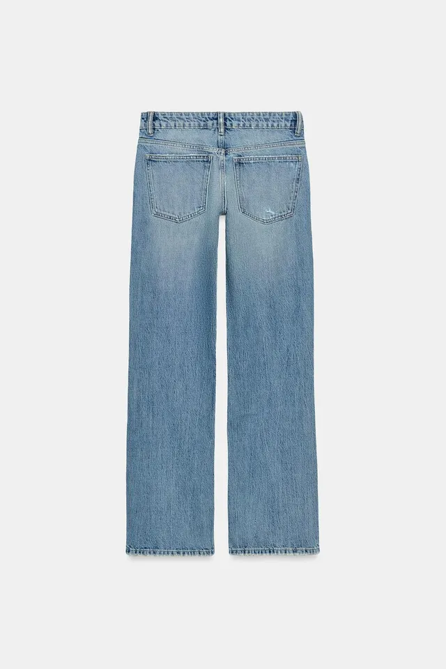 TRF LOW-RISE WIDE-LEG JEANS – image 9