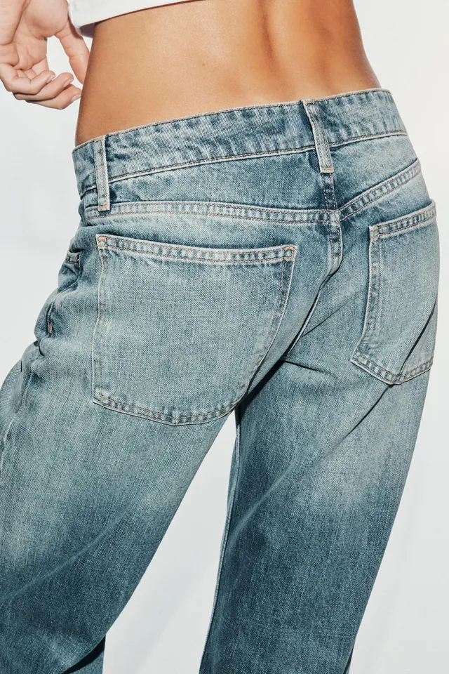 TRF LOW-RISE WIDE-LEG JEANS – image 6
