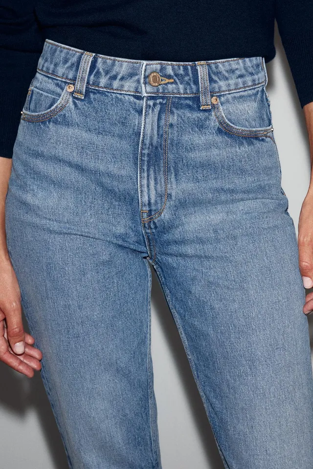 JEANS Z1975 MOM FIT بخصر عالٍ – صورة 3