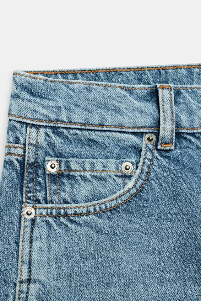 ZW COLLECTION CURVED STRAIGHT MID-WAIST JEANS – image 7