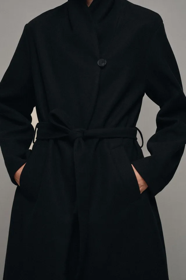 SOFT BELTED COAT – image 4