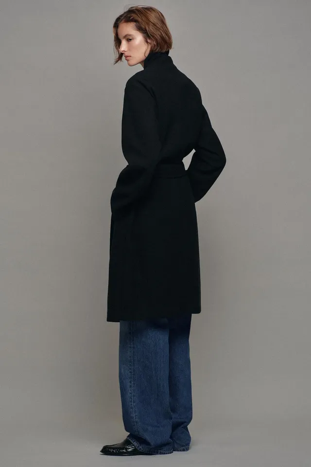 SOFT BELTED COAT – image 5