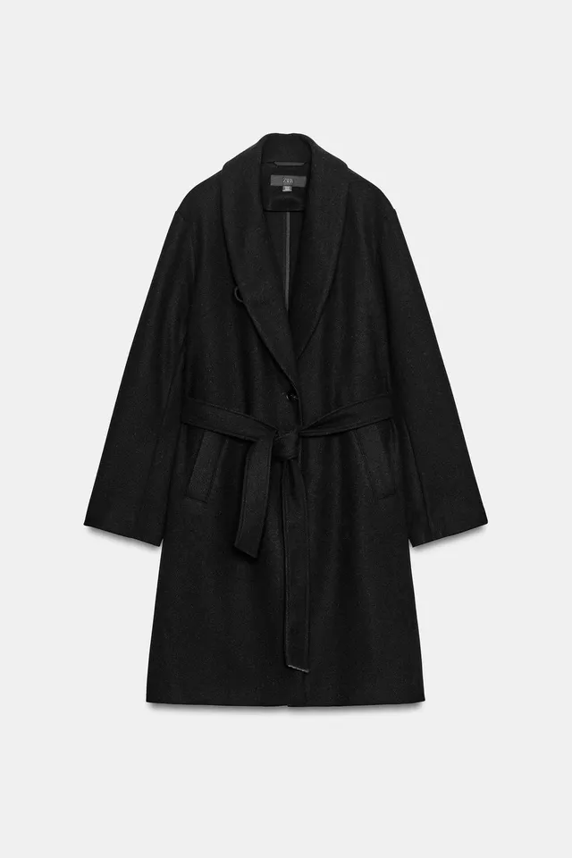 SOFT BELTED COAT – image 7