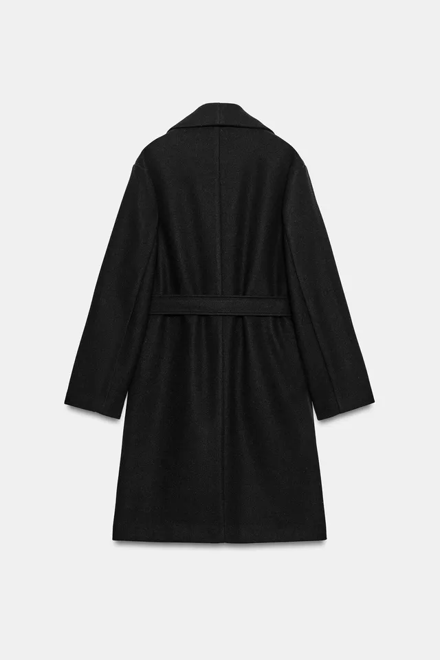SOFT BELTED COAT – image 8