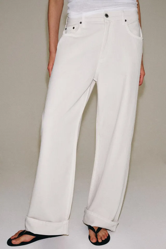 ZW COLLECTION MID-WAIST BAGGY JEANS – image 2