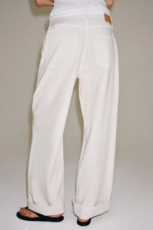 ZW COLLECTION MID-WAIST BAGGY JEANS – image 3