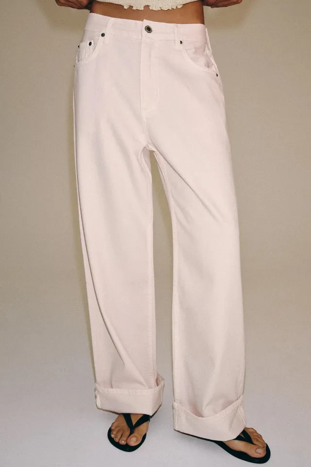 ZW COLLECTION MID-WAIST BAGGY JEANS – image 2
