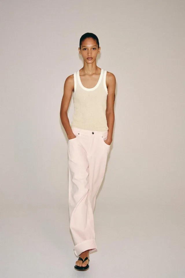 ZW COLLECTION MID-WAIST BAGGY JEANS – image 3