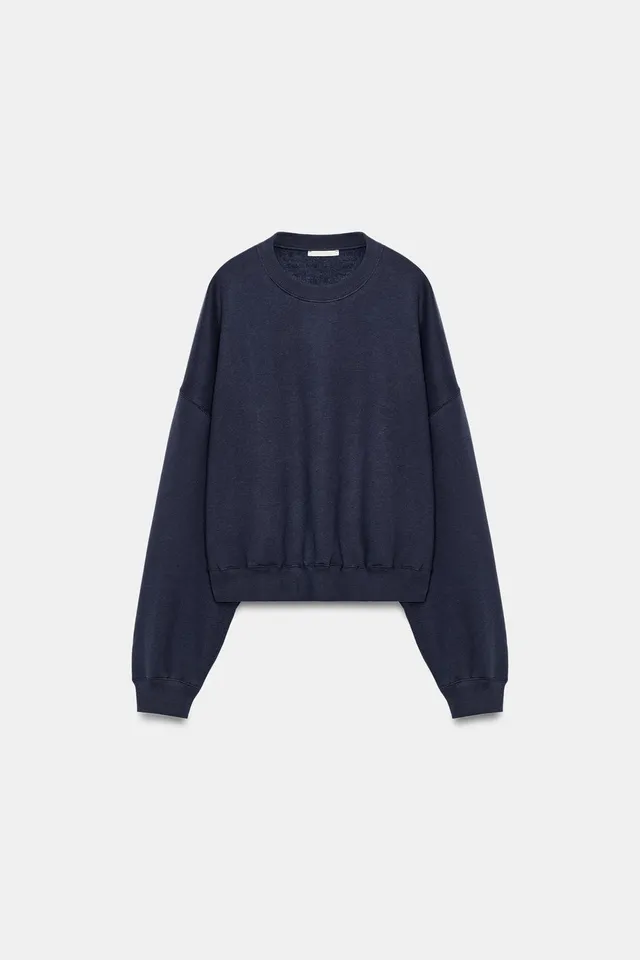 BASIC PLUSH SWEATSHIRT – image 7