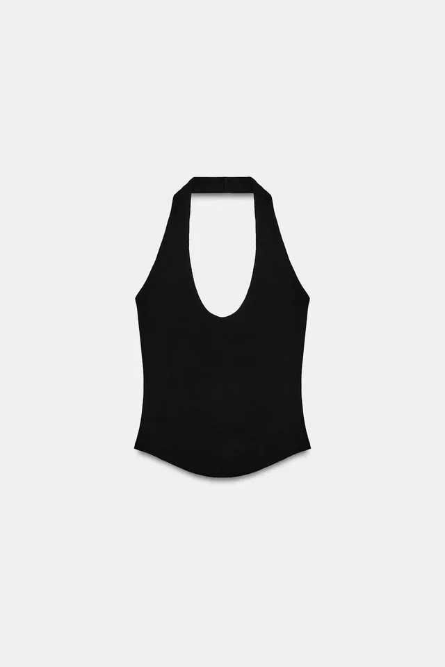 TOP HALTER بحافة دائرية – صورة 5