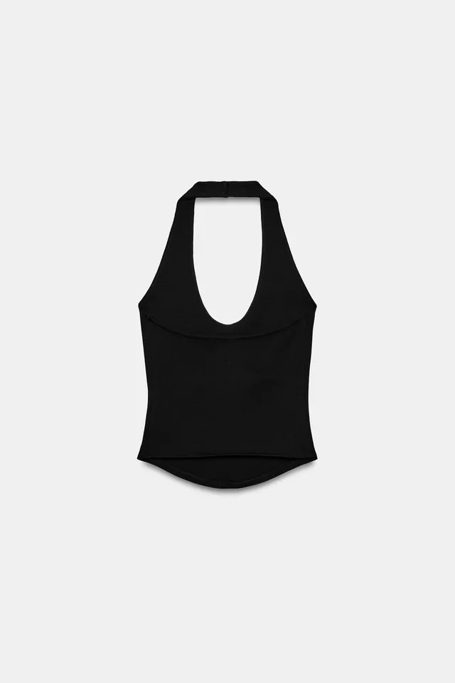 TOP HALTER بحافة دائرية – صورة 6