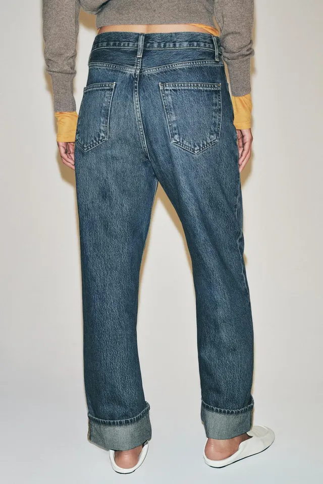 ZW COLLECTION BAGGY MID-WAIST JEANS – image 3