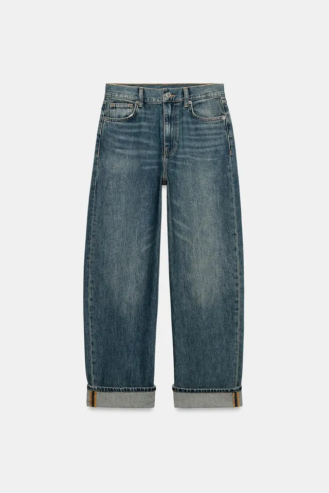 ZW COLLECTION BAGGY MID-WAIST JEANS – image 4