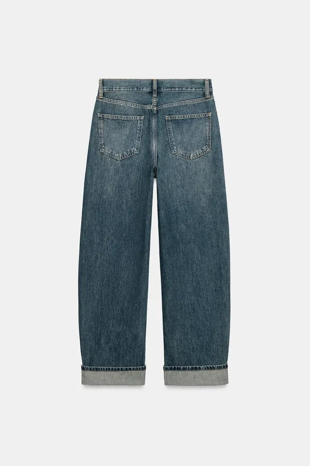 ZW COLLECTION BAGGY MID-WAIST JEANS – image 5