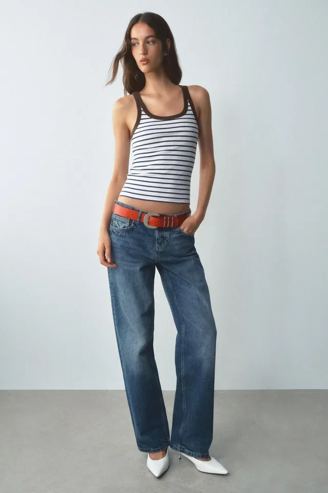 RIBBED SLEEVELESS TOP – image 3