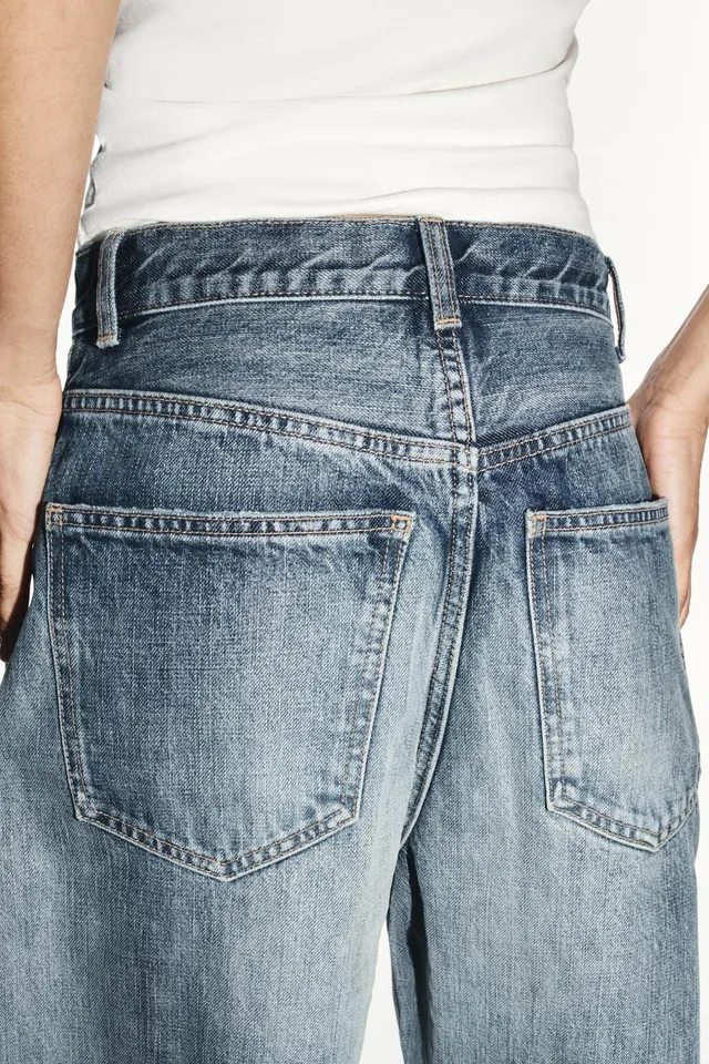 TRF HIGH-WAIST EXTRA WIDE-LEG JEANS – image 7