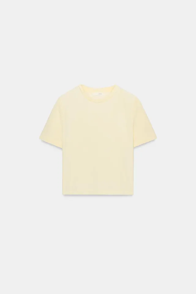 SHORT SLEEVE CROPPED T-SHIRT – image 7