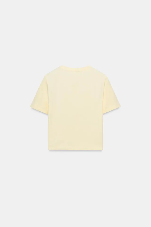 SHORT SLEEVE CROPPED T-SHIRT – image 8