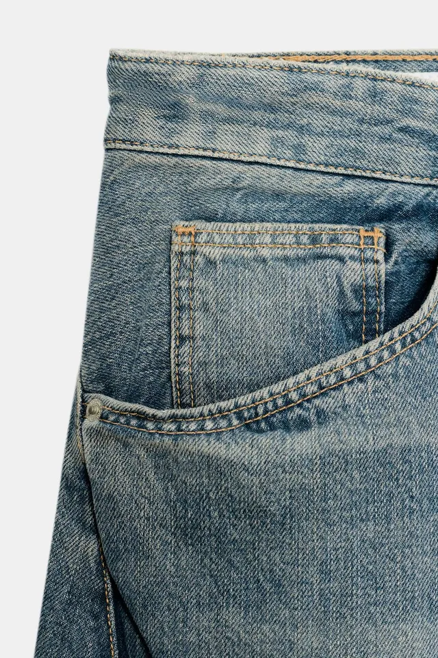 TRF MID-WAIST BAGGY OVERSIZE SEAMED JEANS – image 10
