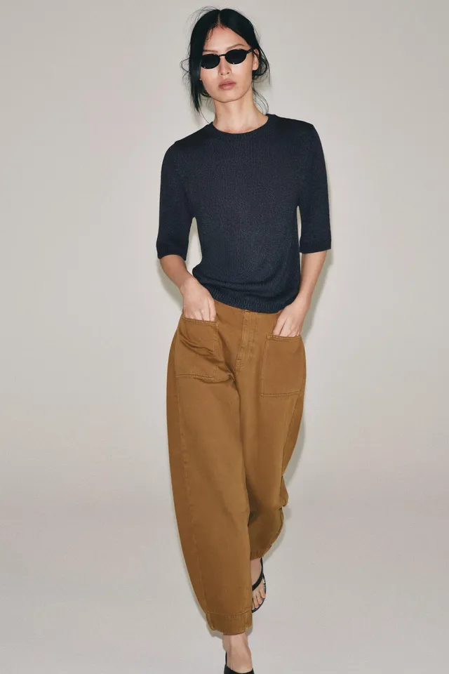 ZW COLLECTION BARREL TROUSERS – image 2