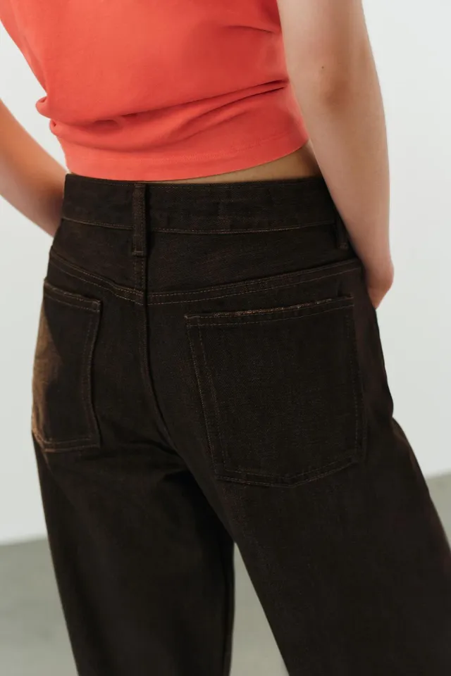 TRF FOLDED LOW-RISE JEANS – image 7