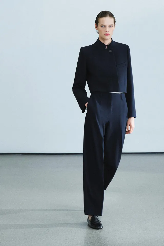 بنطال بخصر مرتفع من مجموعة ZARA – صورة 6