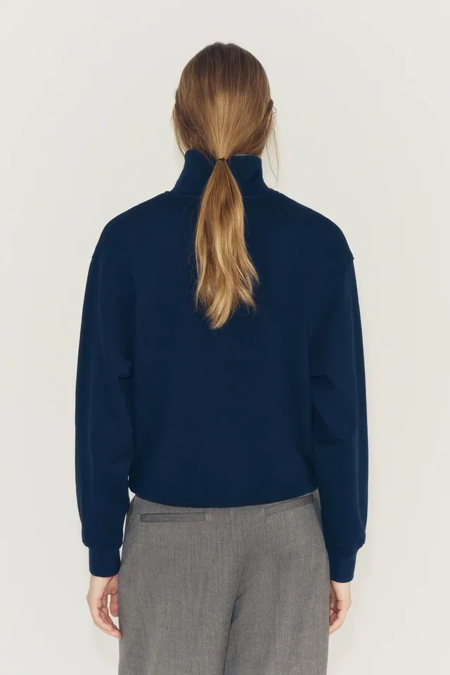 SWEATSHIRT WITH ZIP – image 3