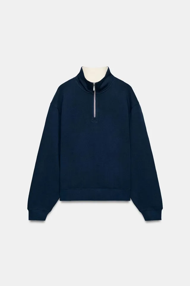 SWEATSHIRT WITH ZIP – image 6
