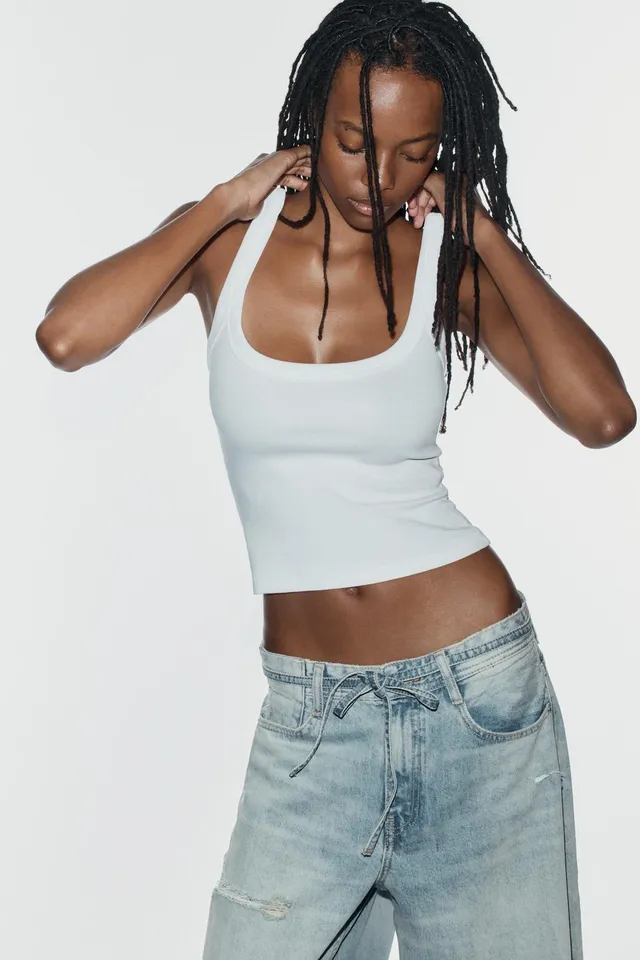 TRF BAGGY RIPPED MID-WAIST JEANS – image 4