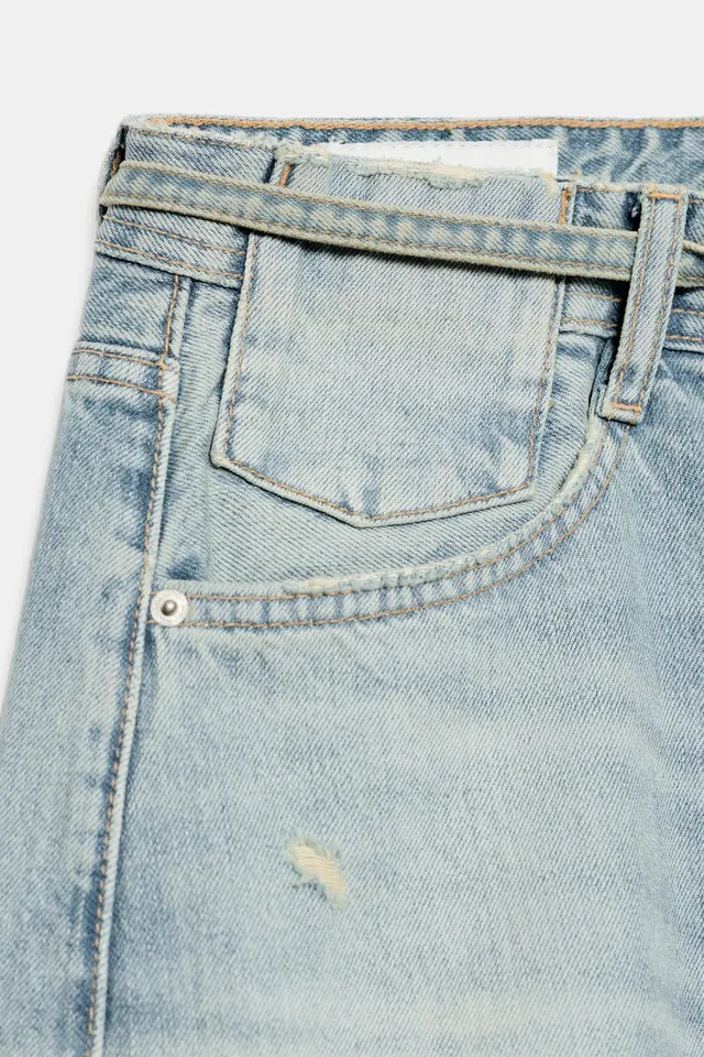TRF BAGGY RIPPED MID-WAIST JEANS – image 9