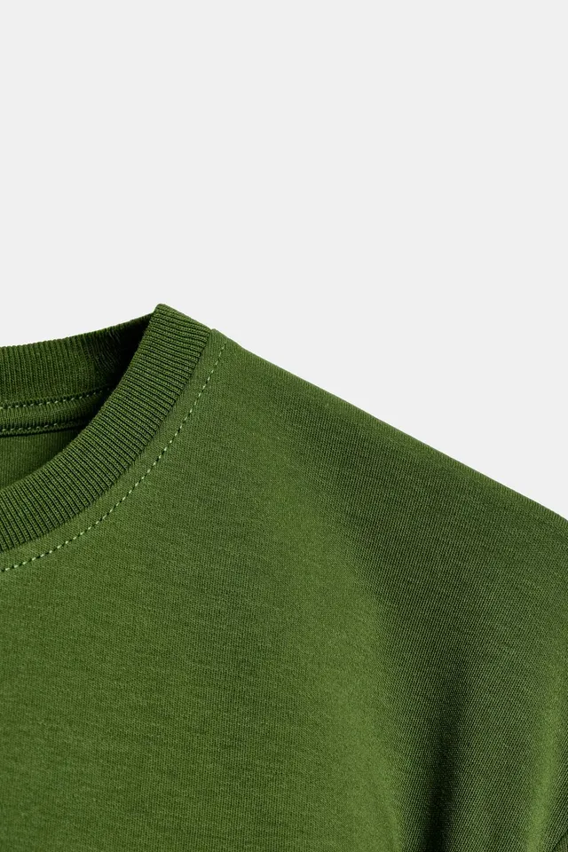 long sleeve interlock T-shirt – image 3