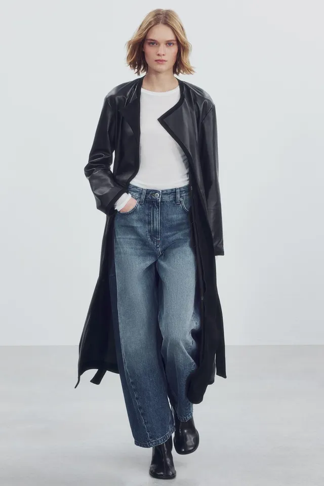 ZW COLLECTION balloon  mid-waist JEANS