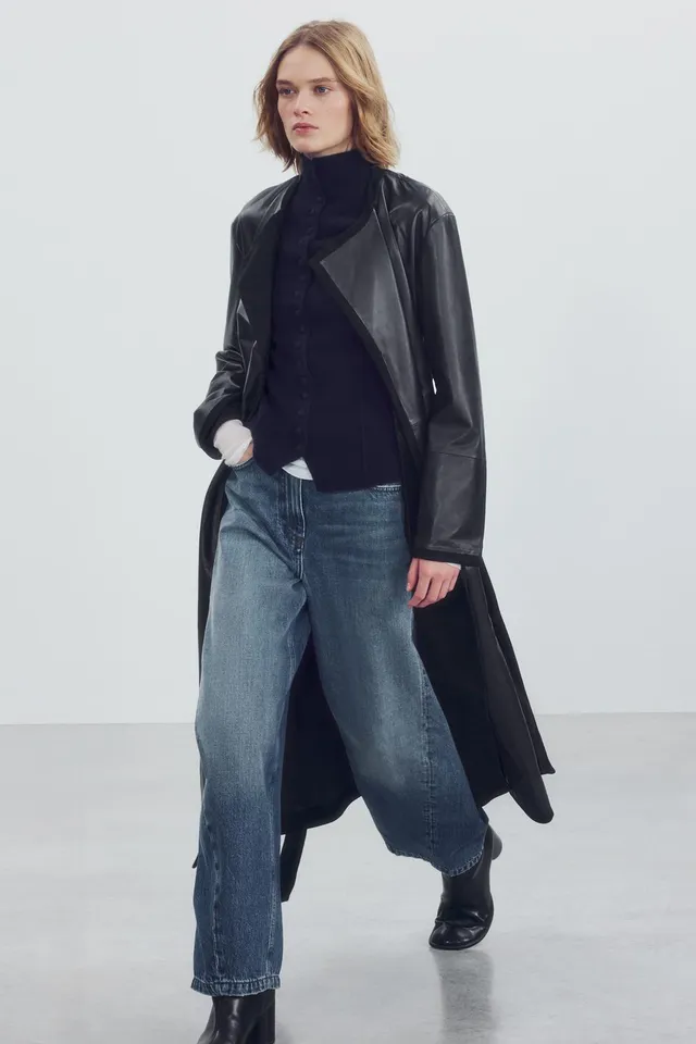 ZW COLLECTION balloon mid-waist JEANS – image 4