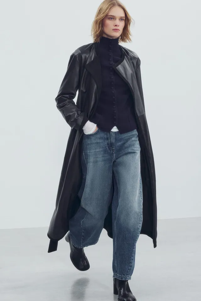 ZW COLLECTION balloon mid-waist JEANS – image 5