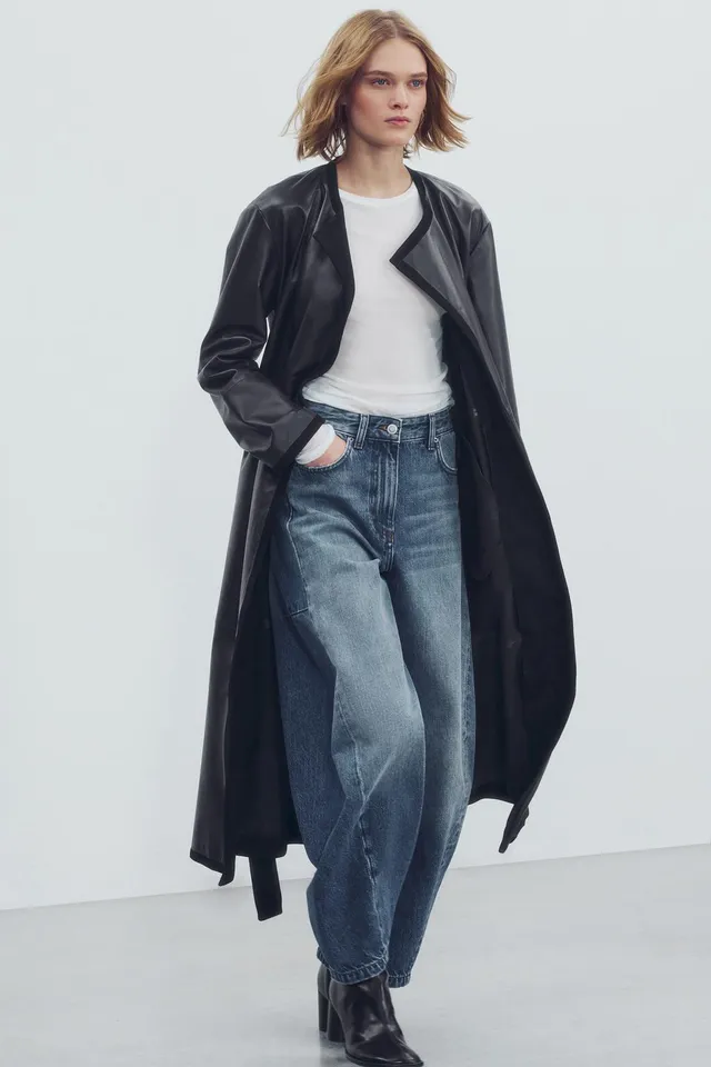 ZW COLLECTION balloon mid-waist JEANS – image 6