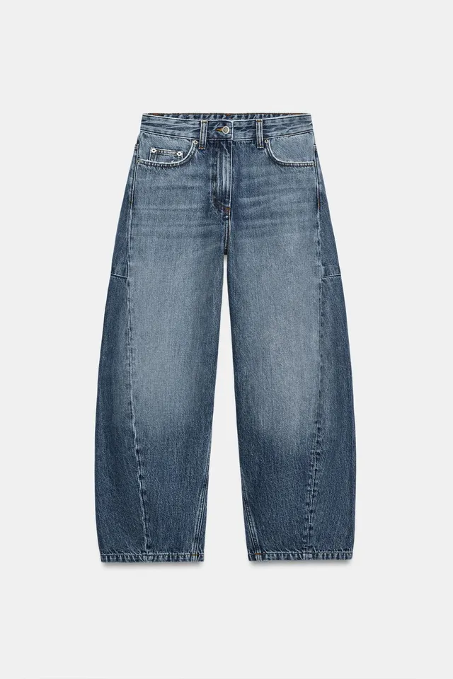 ZW COLLECTION balloon mid-waist JEANS – image 7