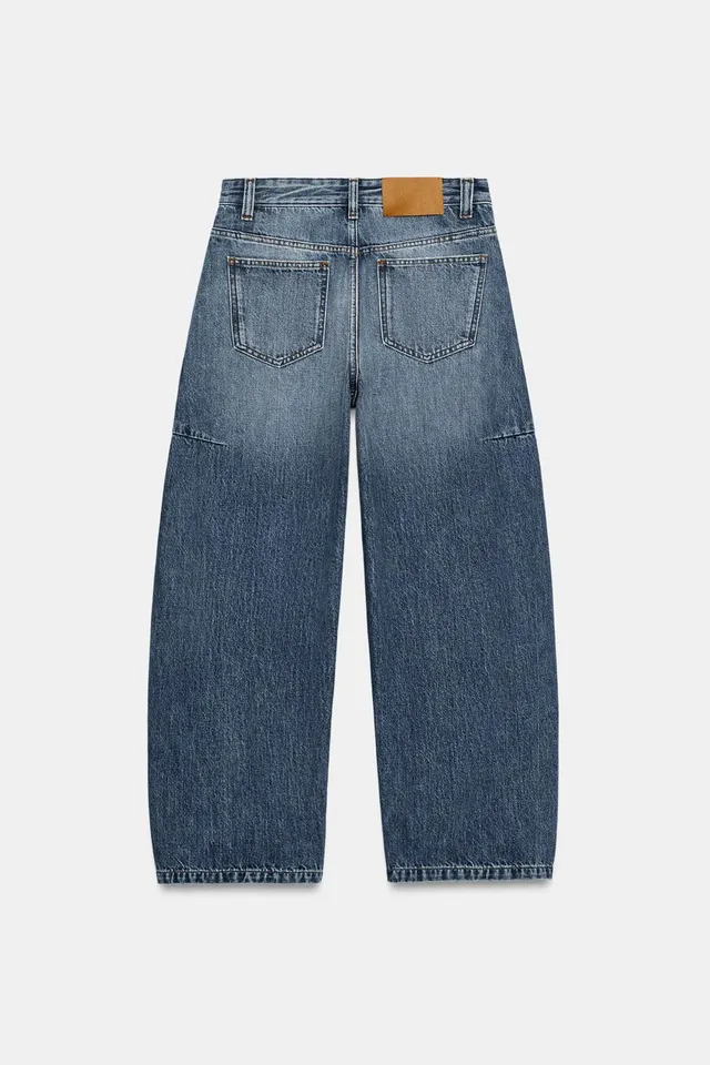 ZW COLLECTION balloon mid-waist JEANS – image 8