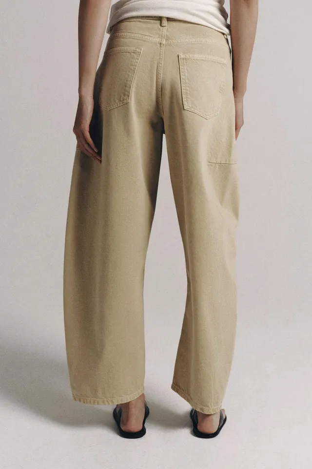 ZW COLLECTION balloon  mid-waist JEANS – image 3