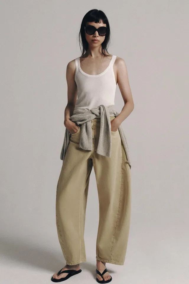 ZW COLLECTION balloon  mid-waist JEANS – image 4