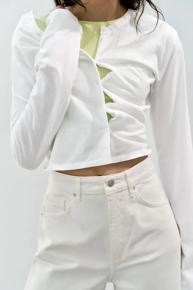 JEANS TRF EXTRA WIDE LEG TIRO ALTO – صورة 5