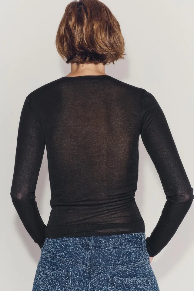 FINE STRIPED KNIT JUMPER – image 4