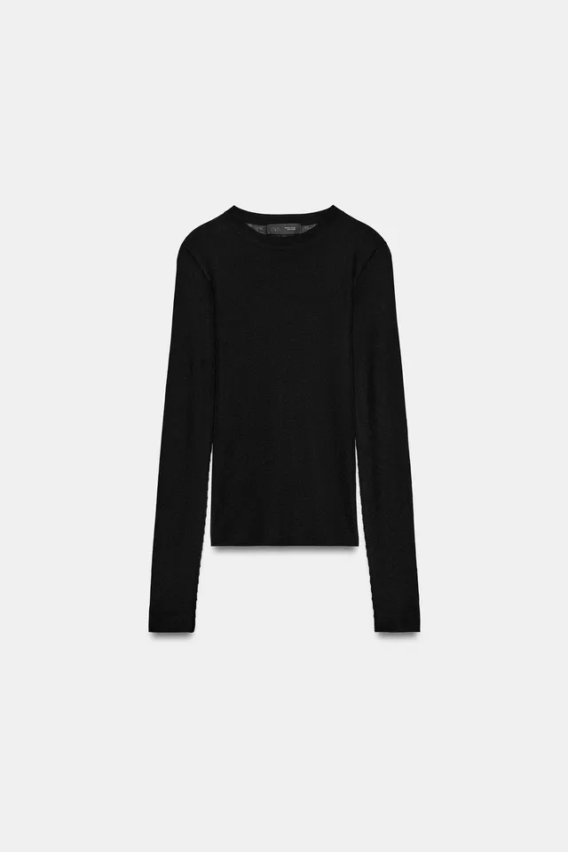 FINE STRIPED KNIT JUMPER – image 7