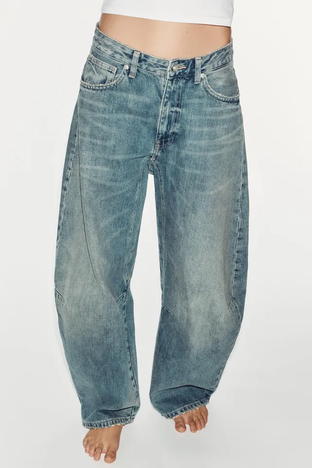 TRF MID-WAIST BALLOON JEANS – image 2