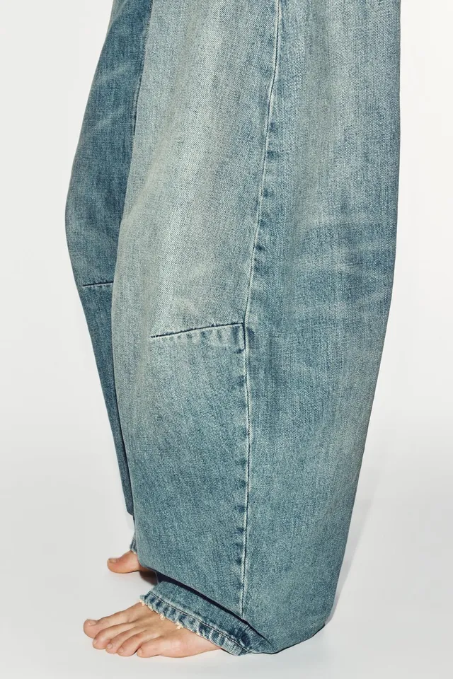 TRF MID-WAIST BALLOON JEANS – image 5