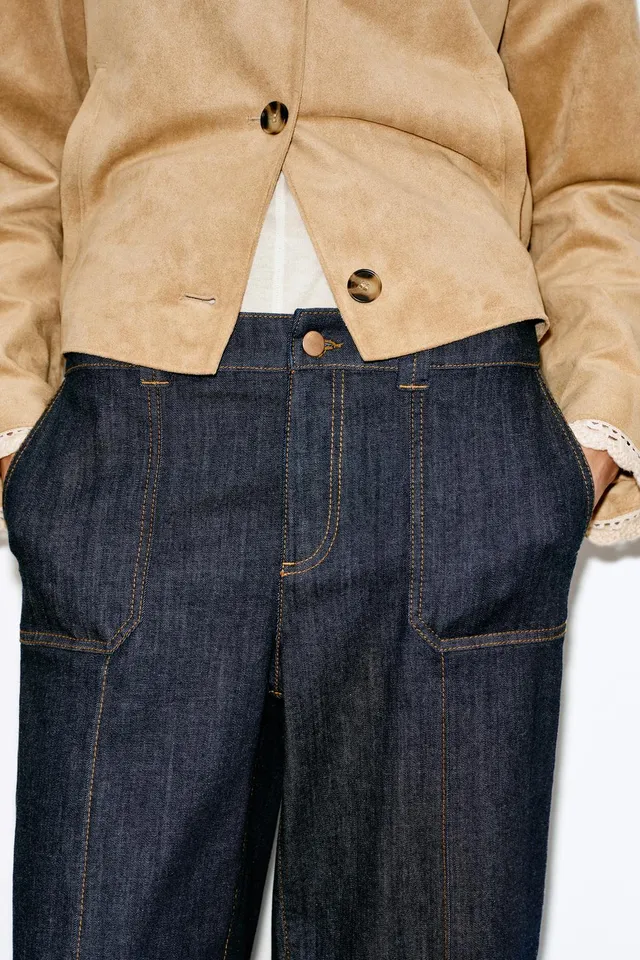 Z1975 MID-WAIST CULOTTES JEANS – image 3