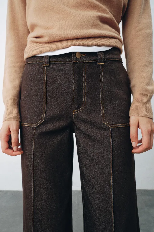 JEANS Z1975 CULOTTE بخصر متوسط – صورة 4
